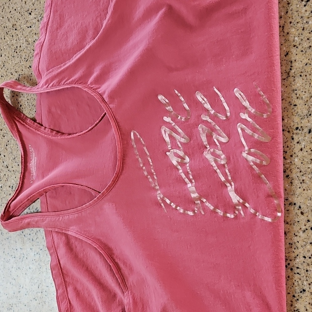 Victoria's Secret Racerback Tank LOVE